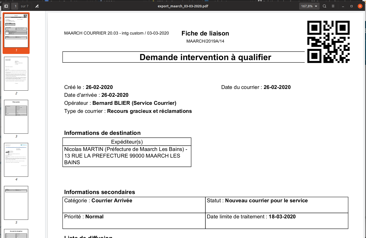 Imprimer le dossier d'impression