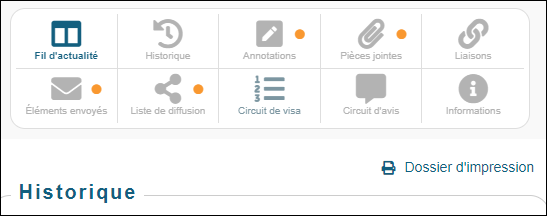 Imprimer le dossier d'impression